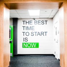 the best time to start is now